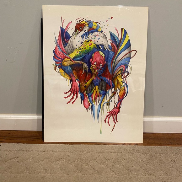 Defender Alex Pardee print 16x20 - Picture 4 of 6
